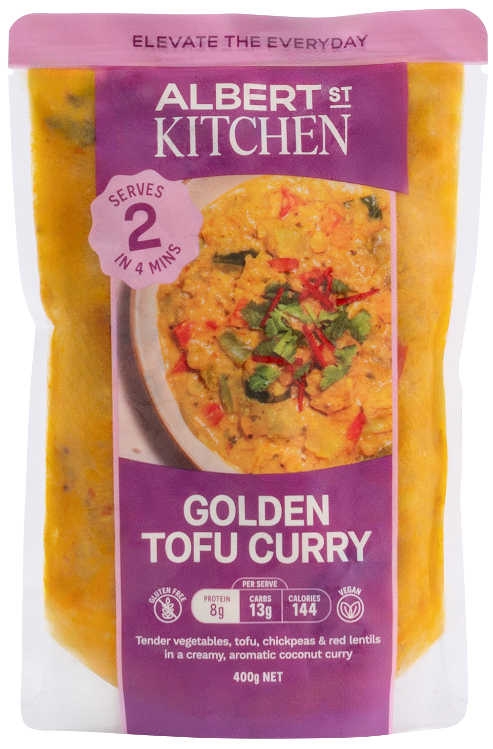 Albert St Kitchen - Golden Tofu Curry