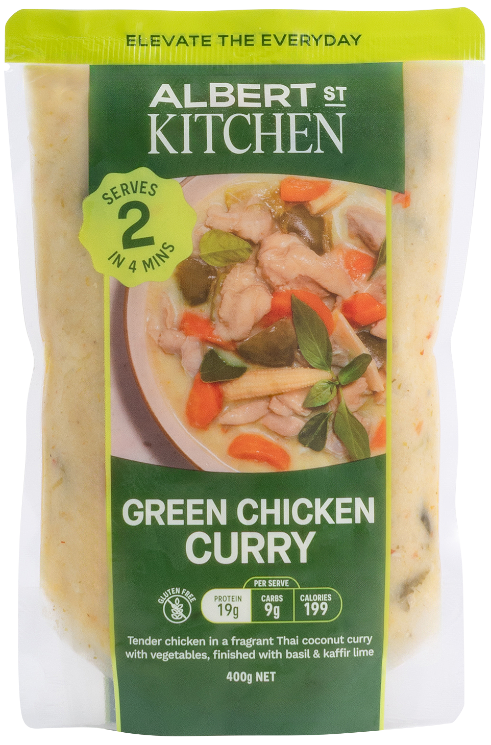 Albert St Kitchen - Green Chicken Curry