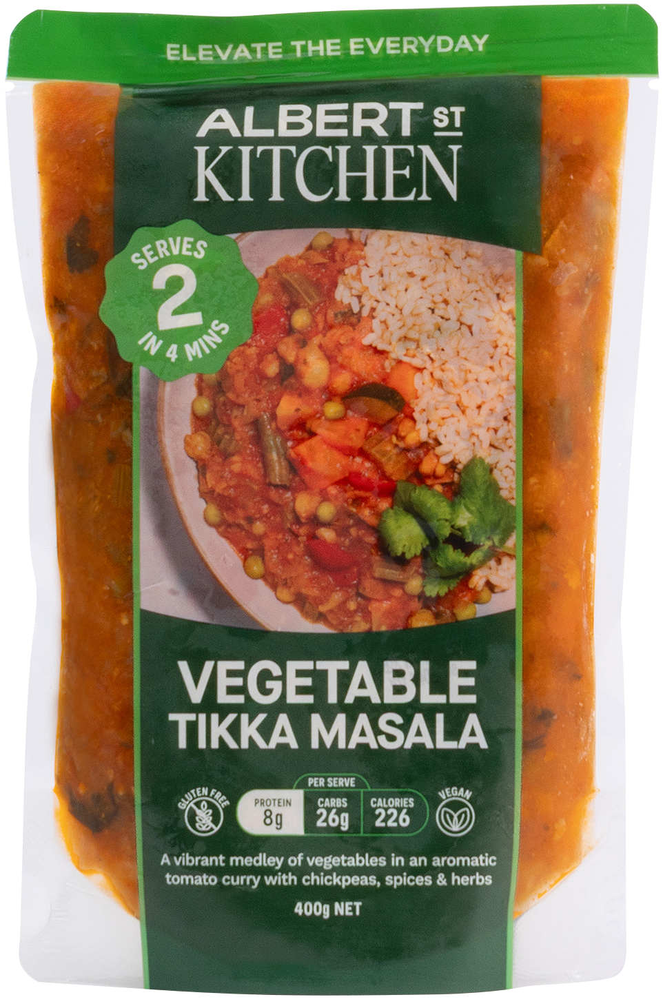 Albert St Kitchen - Vegetable Tikka Masala