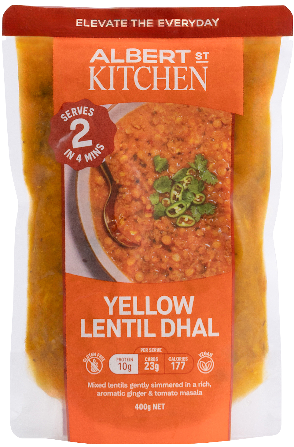 Albert St Kitchen - Yellow Lentil Dhal